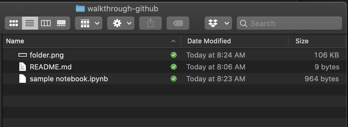an organized folder