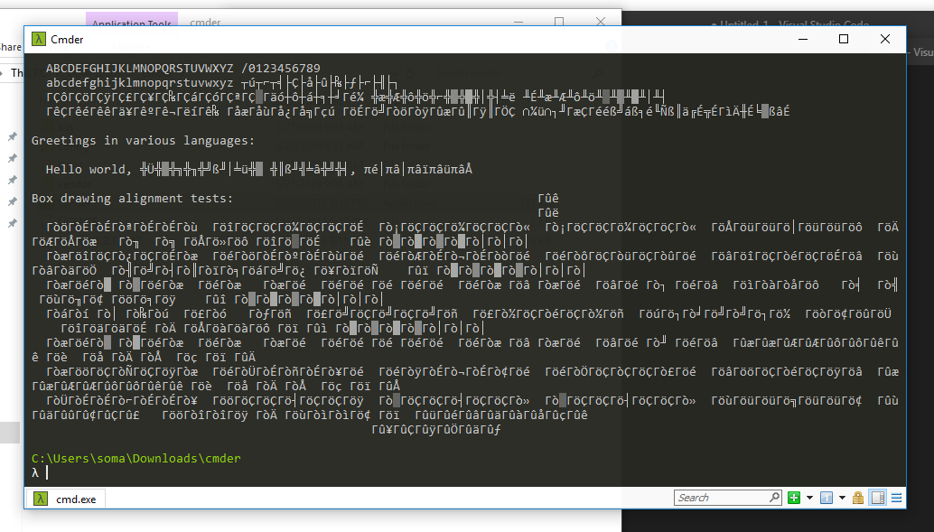 Seeing unintelligible output due to lack of UTF-8 support